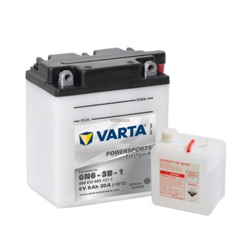 Varta motor akkumulátor Powersports Freshpack 6N6-3B-1