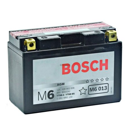 YT9B-4  Bosch AGM motor akkumulátor bal+