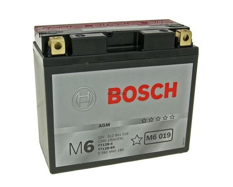 YT12B-4 / YT12B-BS Bosch AGM  akkumulátor bal+