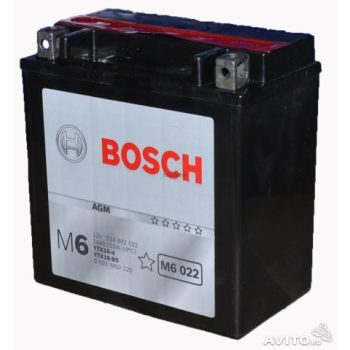 YTX16-BS Bosch AGM motor akkumulátor 