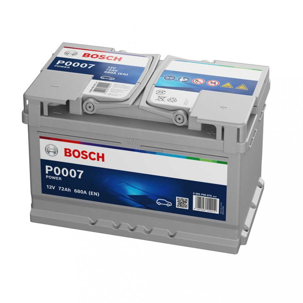 Bosch Power 12V 72Ah 680a akkumulátor