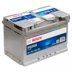 Bosch Power 12V 74Ah 680A jobb+  P0008