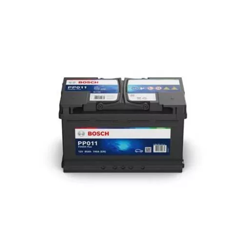 Bosch Power Plus Line PP011 0092PP0110 akkumulátor, 12V 85Ah 760A J+ EU, magas
