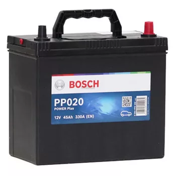   Bosch Power Plus Line PP020 0092PP0200 akkumulátor, 12V 45Ah 330A J+, Japán