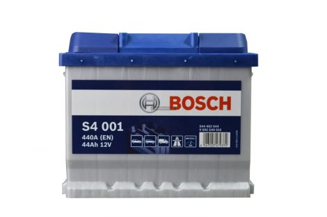 Bosch S4 001, 12V 44Ah 440A/EN Autobatterie Bosch. TecDoc: .