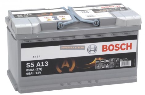 Bosch S5 12V 95Ah AGM 850A jobb+  -  Start Stop akkumulátor