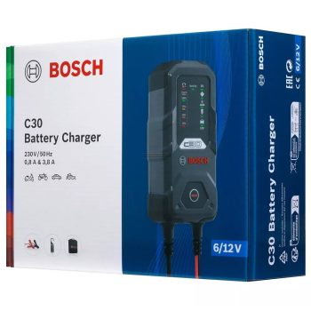 Bosch C30 akkumulátor töltő - 6 V/12 V 3.8A 