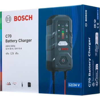 Bosch C70 12V/24V automata akkumulátor töltő 