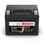   Bosch FA100 (YB4L-B, M4 F17) gyárilag aktivált AGM motorakkumulátor, 12V 4Ah 50A