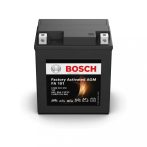   Bosch FA101 (M6 006, YTX7L-4, YTX7L-BS) gyárilag aktivált AGM motorakkumulátor, 12V 6Ah 100A