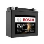   Bosch FA106 (M6 018, YTX14-4, YTX14-BS) gyárilag aktivált AGM motorakkumulátor, 12V 12Ah 200A