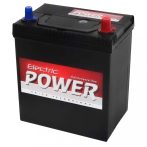 Electric Power 12V 40Ah jobb+ vékony sarus akkumulátor