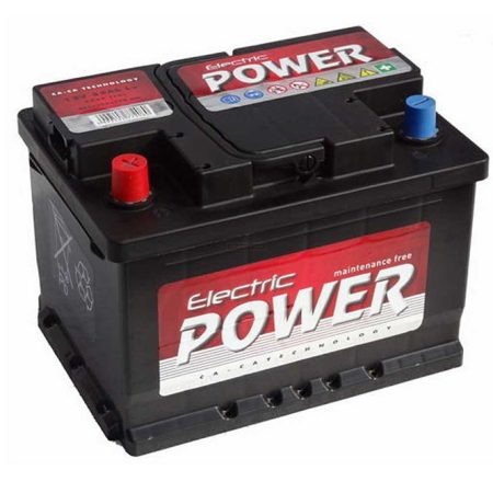 Electric Power 12V 55Ah bal+ akkumulátor
