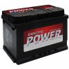 Electric Power 12V 60Ah/500A jobb + akkumulátor (alacsony kivitel)