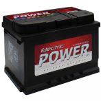   Electric Power 12V 60Ah/500A jobb + akkumulátor (alacsony kivitel)