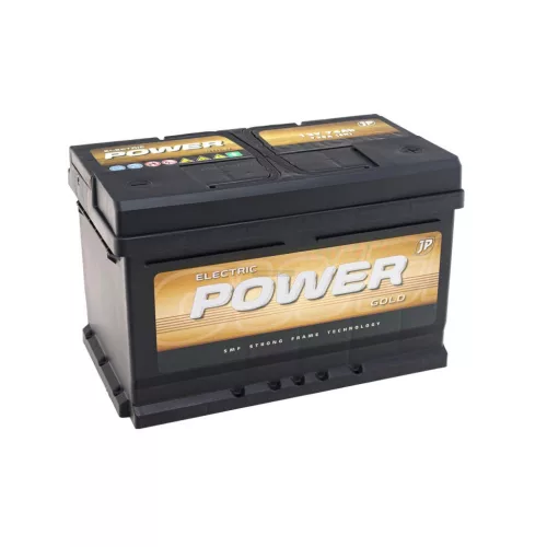 Electric Power Premium Gold SFT akkumulátor, 12V 74Ah 720A J+ EU, alacsony