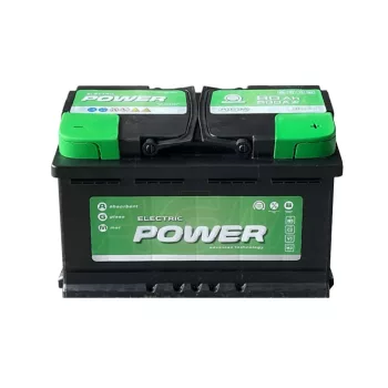 Electric Power 12V 80Ah 800A jobb+ AGM akkumulátor