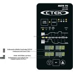 CTEK MXTS 70 akkumulátor töltő