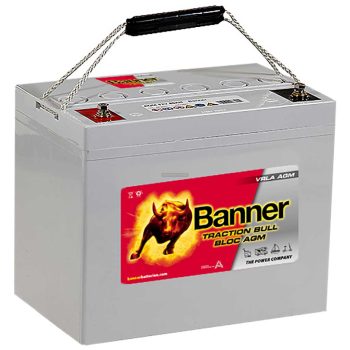  Banner Traction Bull Bloc AGM 12V 130Ah XT 040531300612 VLRA AGM akkumulátor, 12V 130Ah