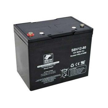   Banner Stand by Bull Bloc Vlies VLRA SBV 12-80 042250801205 AGM akkumulátor, 12V 80Ah