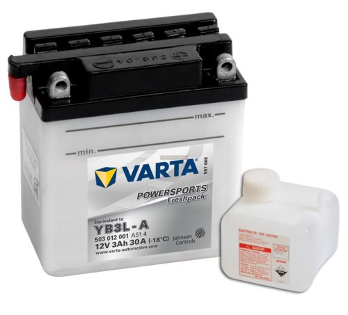 YB3L-A Varta Motor akkumulátor Powersports Freshpack