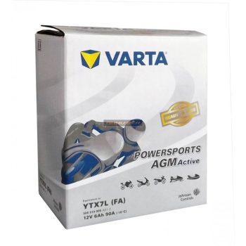 YTX7L-4 Varta Factory-Activated AGM motor akkumulátor 12V 6Ah/90A jobb+