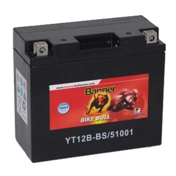   Banner Bike Bull GEL motorkerékpár-akkumulátor, GT12B-4 (YT12B-BS)