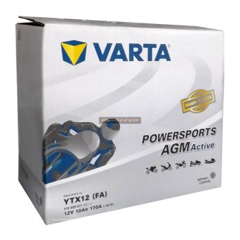 YTX12-BS Varta Factory-Activated AGM motor akkumulátor 12V 10Ah/170A bal+