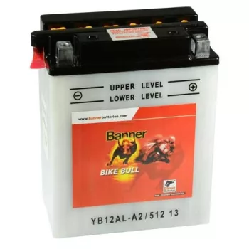   Banner Bike Bull Classic motorkerékpár-akkumulátor, YB12AL-A2