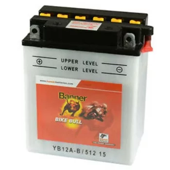   Banner Bike Bull Classic motorkerékpár-akkumulátor, YB12A-B