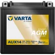 Varta Dynamic AUX - 12v 13ah - kiegészítő akkumulátor - bal+ AGM *YTX14 *AUX14