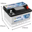 Varta Dynamic AUX - 12v 35ah - kiegészítő akkumulátor - jobb+   *AUX1