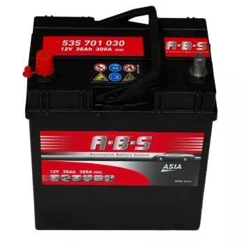 ABS autó akkumulátor 12V 35Ah/300A bal+