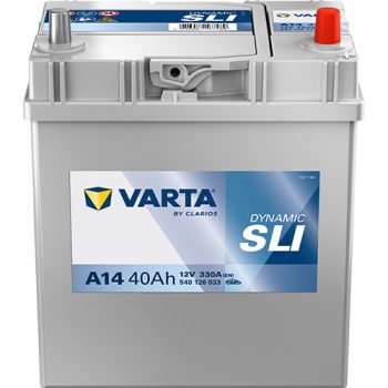   Varta Dynamic SLI - 12v 40ah - autó akkumulátor - jobb+ *ázsia*vékonysarus