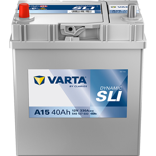 Varta Dynamic SLI - 12v 40ah - autó akkumulátor - bal+ *ázsia*vékonysarus