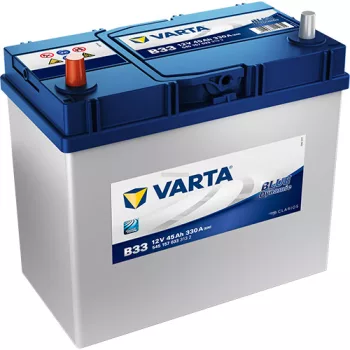 Varta Blue Dynamic 12V 45Ah autó akkumulátor vékony bal+