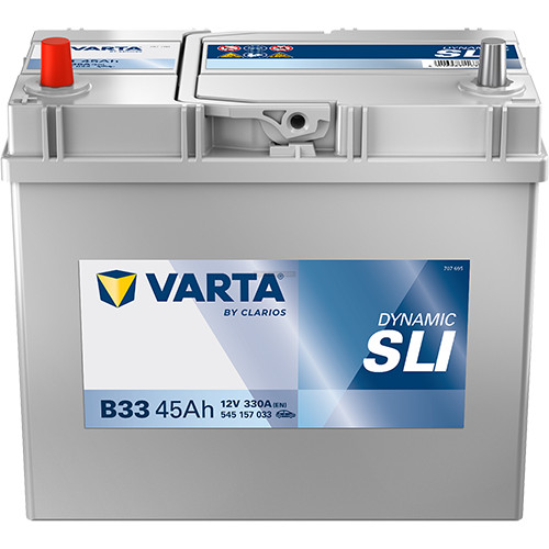 Varta Dynamic SLI - 12v 45ah - autó akkumulátor - bal+ *ázsia *vékonysarus