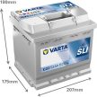 Varta Dynamic SLI - 12v 52ah - autó akkumulátor - jobb+