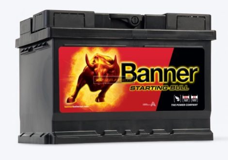 Banner Starting Bull akkumulátor 12V 55Ah jobb+ Indítóáram:450A