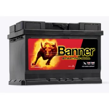 Banner Starting Bull akkumulátor 12V 55Ah jobb+ Indítóáram:450A