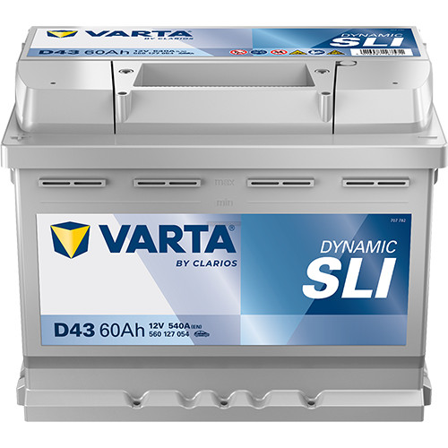 Varta Dynamic SLI - 12v 60ah - autó akkumulátor - bal+