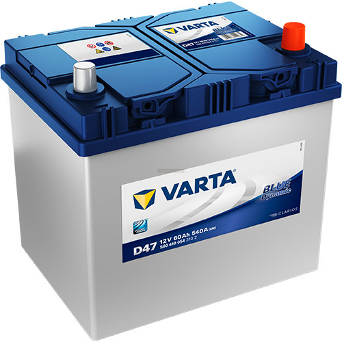 12V 60Ah jobb+ 560410054 Varta Blue Dynamic