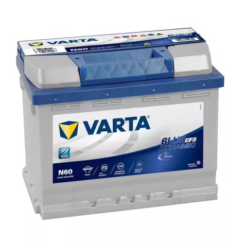 Varta Blue Dynamic EFB-Start Stop akkumulátor 12V 60Ah 640A jobb+