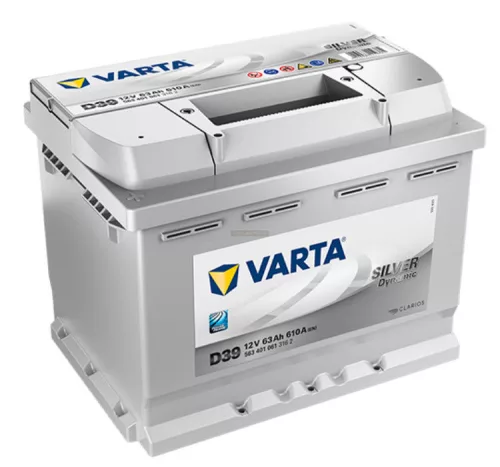 Varta Silver Dynamic 12V 63Ah bal+ akkumulátor