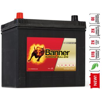 Banner Running Bull EFB 12V 65Ah bal+ 550A ázsiai kivitel