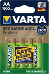 Varta tölthető akkumulátor AA méret 1900mAh 2100 töltés