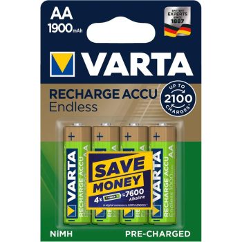  Varta tölthető akkumulátor AA méret 1900mAh 2100 töltés