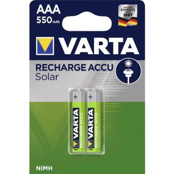 Elem akkumulátor AAA 550mAh 2db kerti solár lámpához