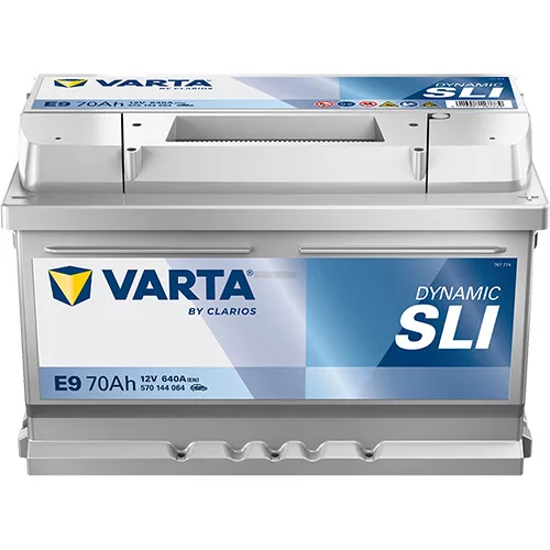 Varta Dynamic SLI - 12v 70ah - autó akkumulátor - jobb+ *alacsony
