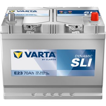   Varta Dynamic SLI - 12v 70ah - autó akkumulátor - jobb+ *ázsia